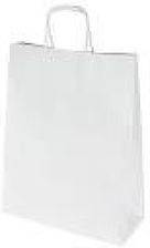 Zdjęcie Koperty-Nadruki Torba Papierowa 24 X 10 X 32 Cm Biała - Brwinów