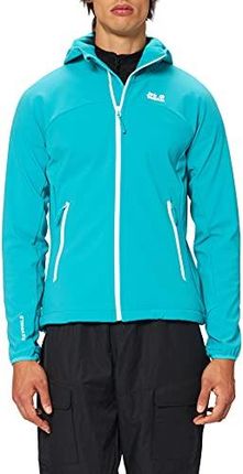 Jack Wolfskin Unisex Eagle Peak Kurtka Softshell Męska Ciemny Niebieskoszary M