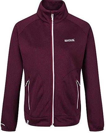 Regatta Damska Kurtka Cinley Ii Hybrid Softshell Femme Zippée Avec Panneaux Latéraux Stretch Jacket Liliowy Purple Potion Pflaume Fr Taille Fabr