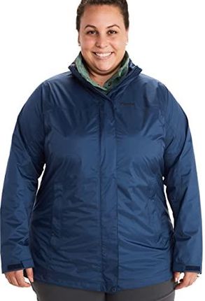 Marmot Precip Eco Plus Damska Kurtka Przeciwdeszczowa Niebieski Granatowy Arctic Navy 1X