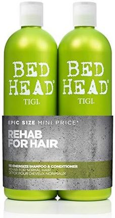 Bed Head By Tigi Tigi Bed Head Urban Antidotes Re-Energise Szampon I Odżywka Do Codziennego Stosowania 2 X 750 Ml