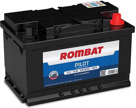 Akumulator Rombat Pilot 12V 75Ah 650A L3 P375N
