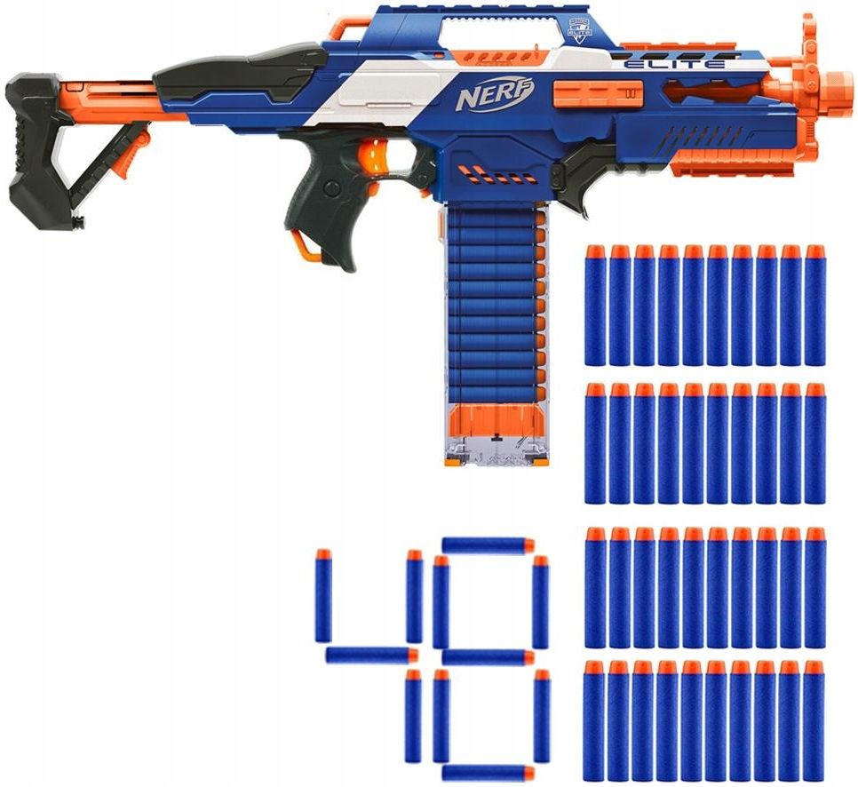 Zestaw Pistolet Nerf N-Strike Elite Rapidstrike CS-18 +