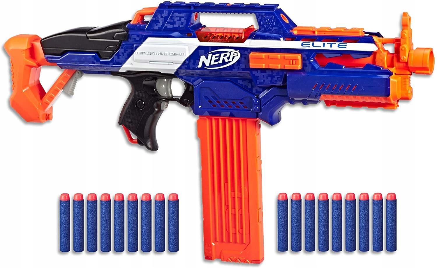 Nerf N-Strike Elite Rapidstrike Cs-18 + Dodatki - Ceny i