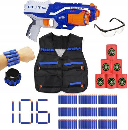 Nerf Zestaw Elite Disruptor Megapack -5 Dodatków