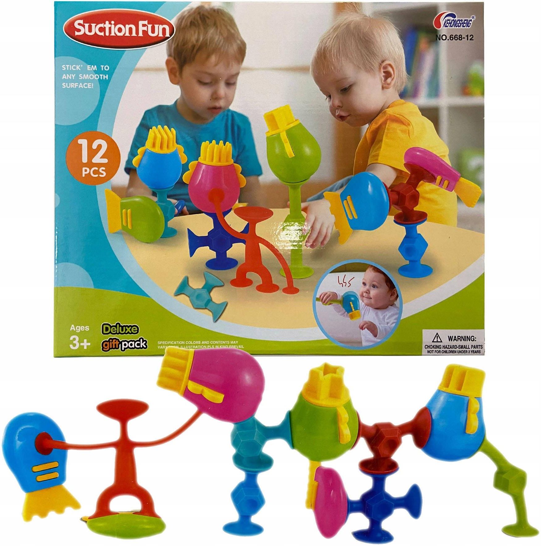 Toys Zestaw Klocki Sylikonowe Przyssawki Konstrukcyjne ceny i opinie