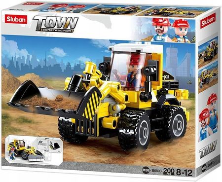 Sluban Koparka Town Builders M38-B0803 Z Łopatą