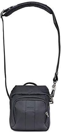 Pacsafe Camsafe LS Crossbody Square Torba, Dorośli Unisex, Czarny (Czarny), Jeden Rozmiar