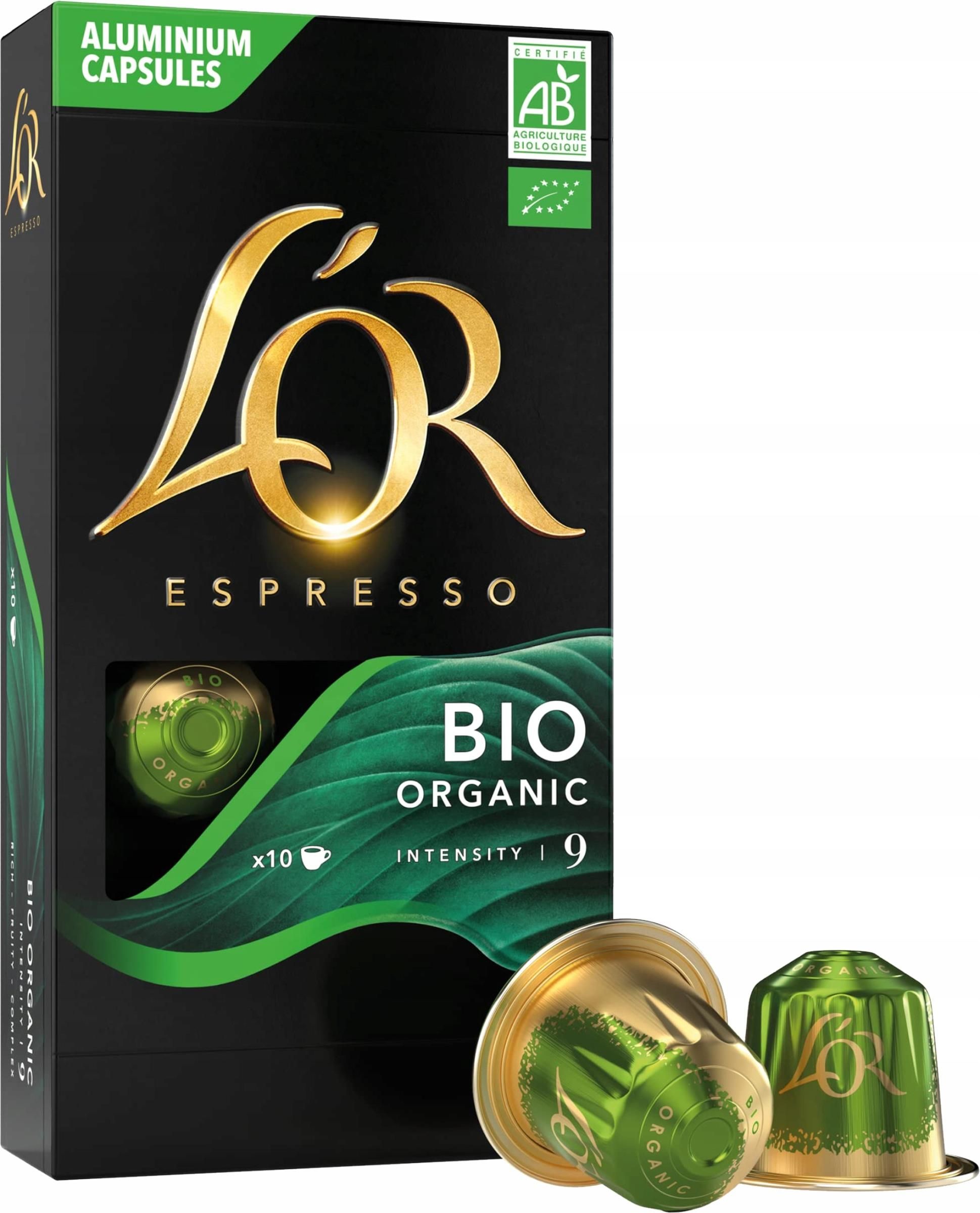 Kapsułki do ekspresów L'Or Kapsułki Do Nespresso Lor Espresso Bio 10szt