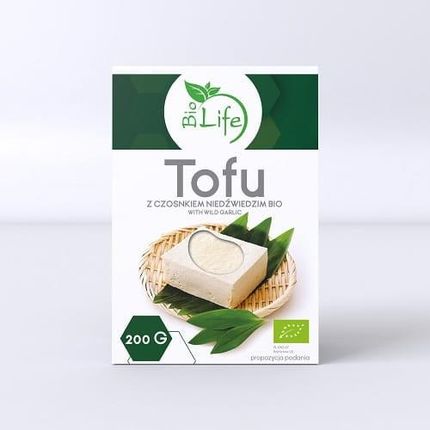 Biolife Tofu Z Czosnkiem Niedźwiedzim Eko 200g