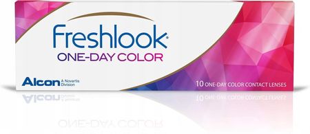 ALCON FRESHLOOK ONE DAY COLOR 10SZT -0,50; GREEN 630175450449