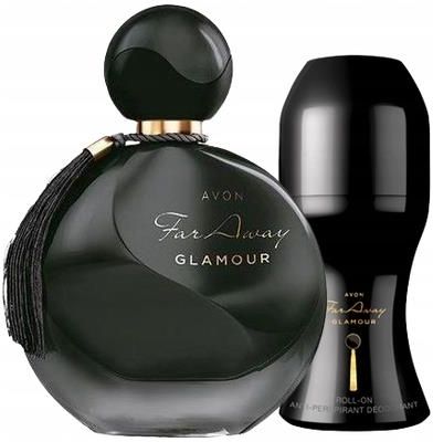 Avon Far Away Glamour Zestaw Perfumy + Deo