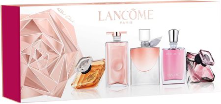 Lancome Iconic Fragrance Miniatures Woda Perfumowana Tresor 7.5ml + La Nuit Tresor 5ml + Idole 5ml + La Vie Est Belle 4ml + Miracle 5ml