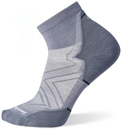 Smartwool Skarpety U'S Run Targeted Cushion Ankle Socks Szary