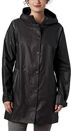 Columbia Outdry Ex Mackintosh damska kurtka przeciwdeszczowa czarny Black Heather X-S