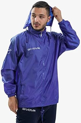 Givova Kurtka przeciwdeszczowa unisex Rain Basico niebieski jasnoniebieski M