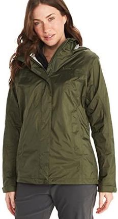 Marmot Kobiety Wm's PreCip Eco Jacket S22, Wodoodporna kurtka przeciwdeszczowa, oddychający płaszcz przeciwdeszczowy z kapturem, lekka wiatrówka hards