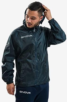 Givova Kurtka przeciwdeszczowa unisex Rain Basico niebieski niebieski XL