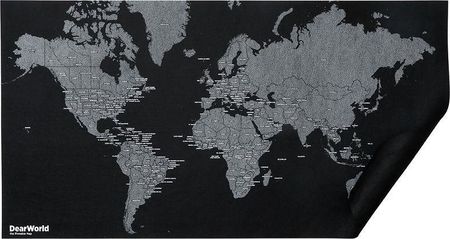 Palomar Dekoracja Ścienna Dear World Mini Mapa Świata Z Nazwami Państw 