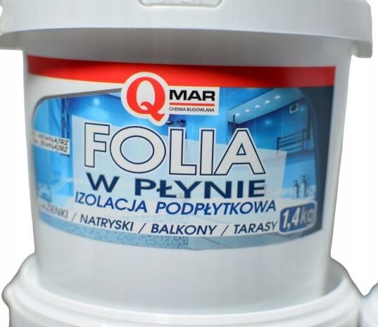 QMAR QMAR FOLIA W PŁYNIE MEMBRANA HYDROIZOLACJA 1,4KG HP0093 - Opinie i ...