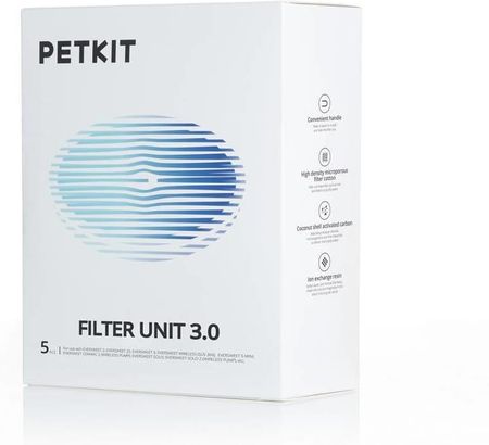 Weedlezz Filtri Filtri Ricambio Per Fontana PETKIT EVERSWEET MAX - 10 Pezzi Con Spugne E Carbone Attivo Solar Water Fountain - 4