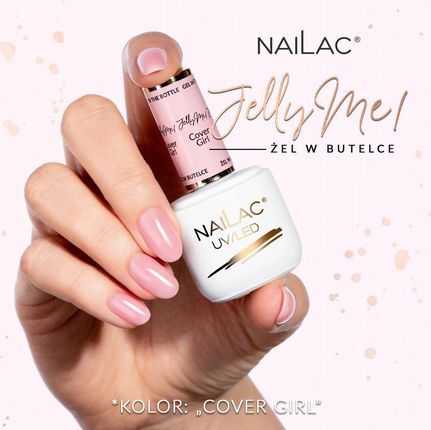 NAILAC  ŻEL W BUTELCE JELLYME! COVER GIRL NAILAC 7 ML