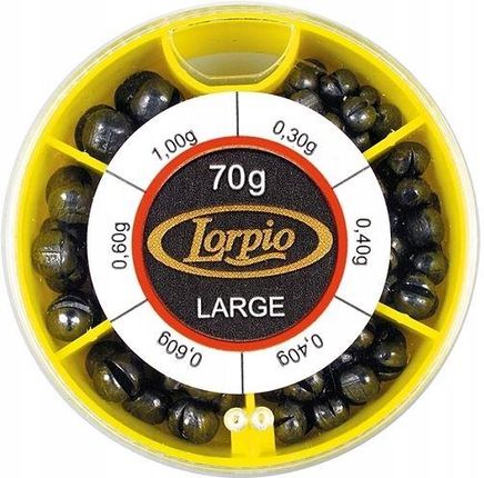 LORPIO ŚRUT OŁÓW WĘDKARSKI EKO  CIĘTY DUŻY LARGE70G 89100012 - zdjęcie 2