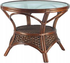RATTANEO CORAL S139 STÓŁ BRĄZ RATTAN NATURALNY
