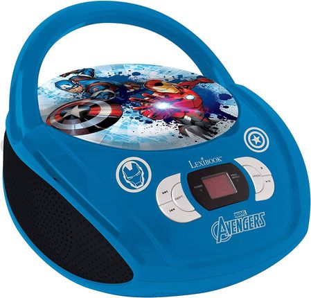 Odtwarzacz CD Lexibook RCD108AV AUX MP3 Avengers