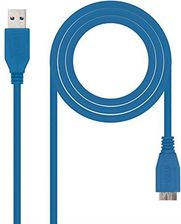 Nanocable Cavo Prolunga USB 3.0 2 Metri - Tipo A Maschio/Femmina, Blu, 5 Gbps, Schermato, Per PC E Periferiche