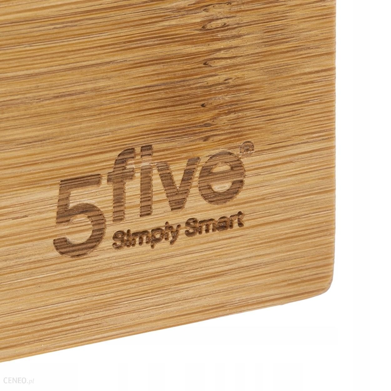 5five Simply Smart Stojak bambusowy z przyprawami 20 słoiczków 169263 -  Ceny i opinie na