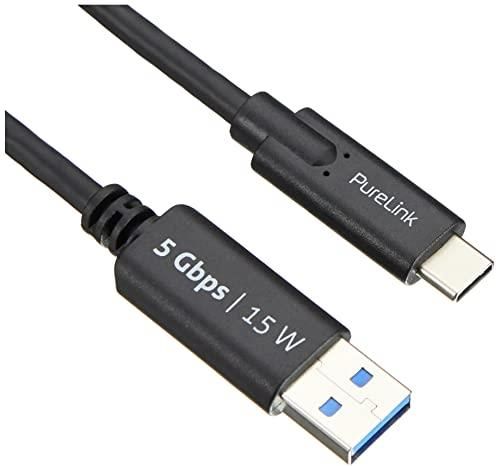 PURELINK USB-C NA KABEL USB-A, USB 3.1 GEN 1 Z TRANSMISJĄ DANYCH 5 GB/S ...