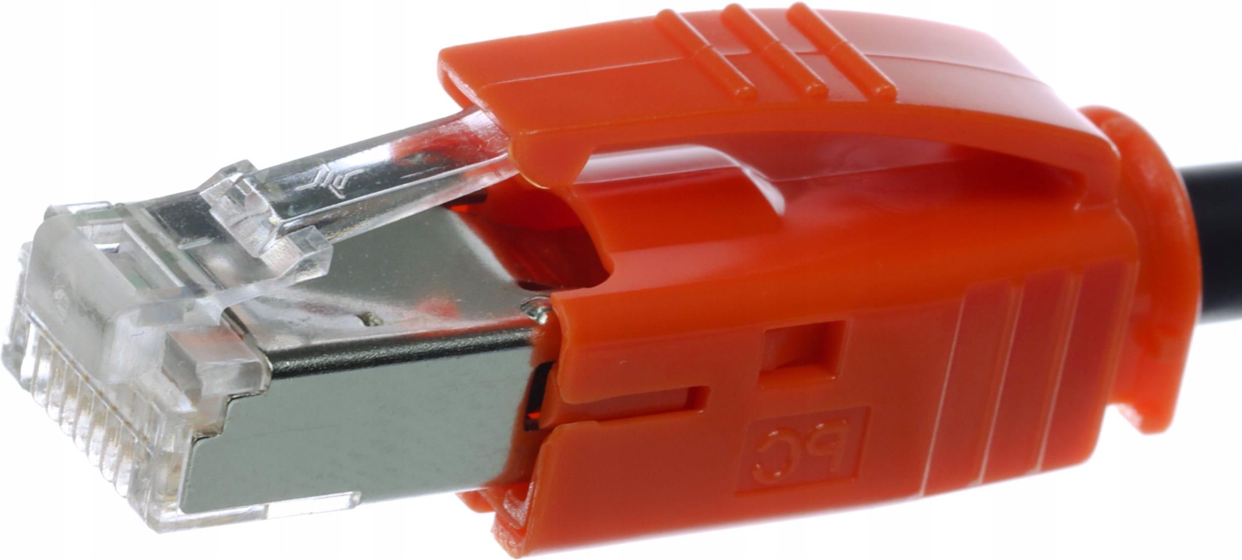 INNA INNA TELEGARTNER WTYK RJ45 KAT 6A OSŁONKA POMARAŃCZOWA ...