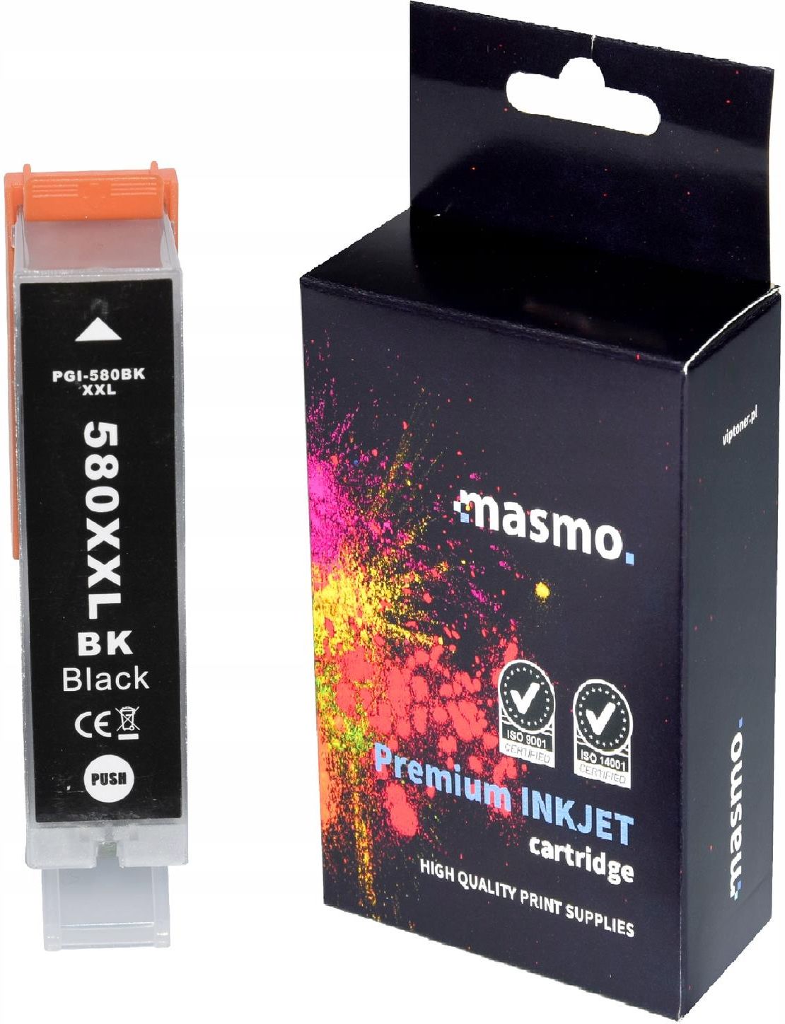 KMP Tintenpatrone Für Canon 581 BK XXL | Kompatibel Mit PIXMA TR7550, TS705, TS8150 Uvm. | 9,8 Ml, 4590 Seiten
