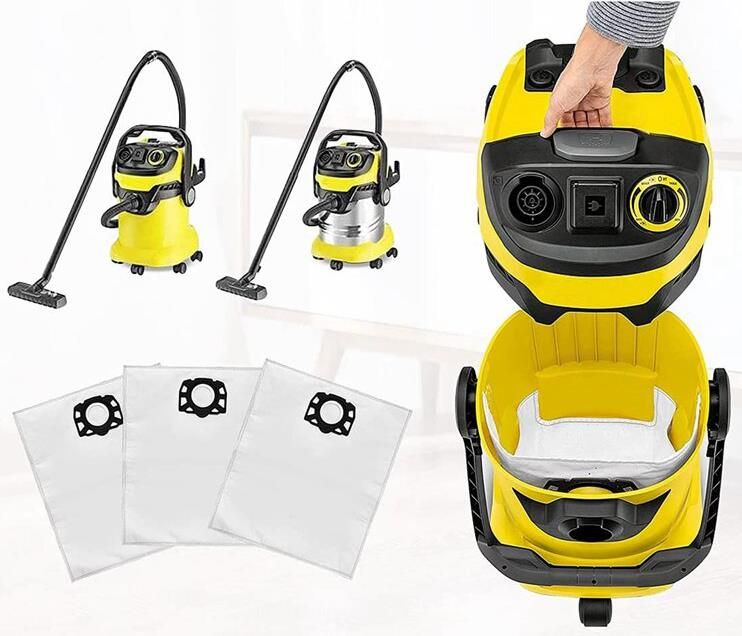Lotto di 10 sacchetti per aspirapolvere Karcher wd4 wd5 wd6 mv4 mv5 mv6 | Leroy Merlin