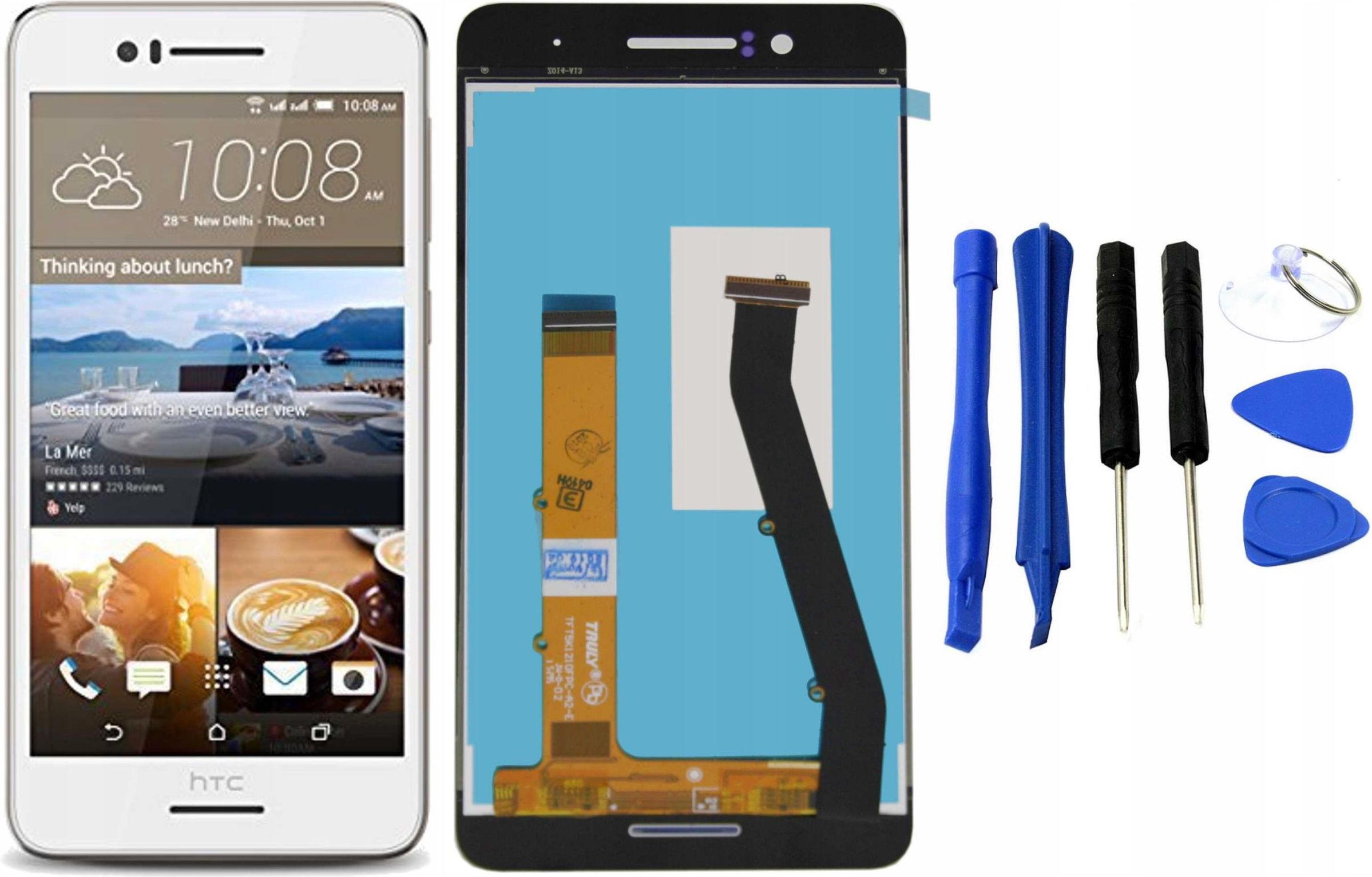 Podzespoły do telefonu INNA WYŚWIETLACZ LCD DIGITIZER DO HTC DESIRE 728