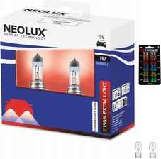 NEOLUX 2X ŻARÓWKI H7 OSRAM +150% EXTRA LIGHT W5W N499EL1