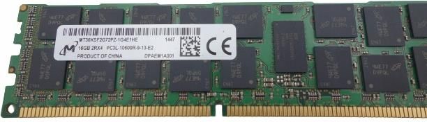 Micron 4GB 2Rx4 PC3-10600R DDR3-1333 RAM Server - ECC Registrata RDIMM - Foto 3