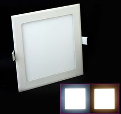 Panel plafon kwadratowy ledowy LED 12W wpuszczany biały zimny (ok 6000k)