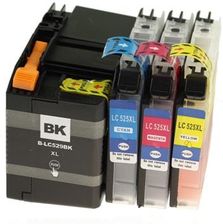 DRTUSZ (TOP) 4 X BROTHER LC529 LC525 DCP-J100 DCP-J105 DCP-J200
