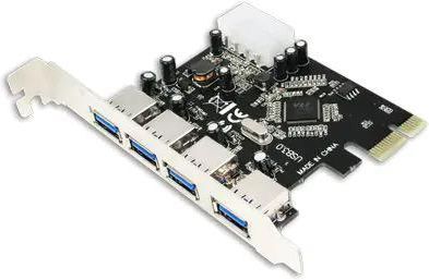 LOGILINK KONTROLER LOGILINK USB3.0 4-PORT PCI-EXPRESS CARD PC0057 4X USB 3.0  ()