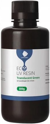 ANYCUBIC ŻYWICA UV PLANT-BASED ECO TRAN-GREEN 0,5L