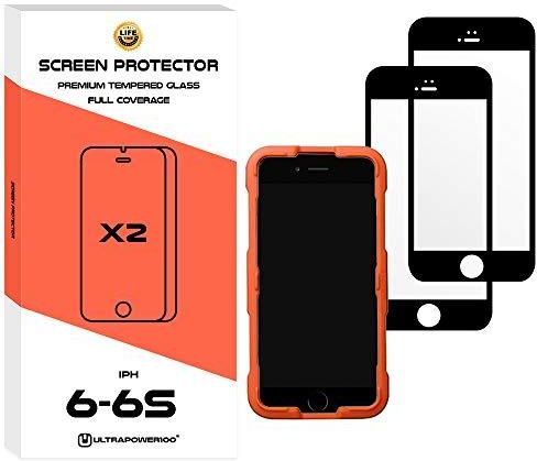 ultrapower100 Screen protector Shatterproof compatible for iPhone 6 Plus/6S Plus Premium Tempered Glass Film 3 Pack Anti-Shatter