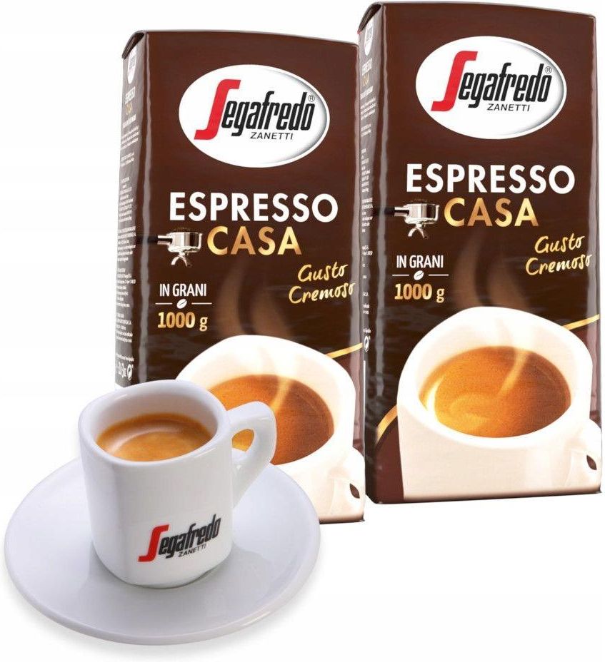 Kawa Segafredo Ziarnista Segafredo E Casa 2x1kg Ceny i opinie