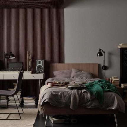 Vox Panele ścienne Panel Linerio Lamele S-Line Mocca (3026161) - zdjęcie 3