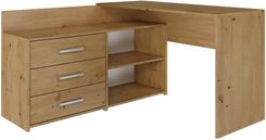 Zdjęcie Biurko Narożne + Komoda Dany Dąb Artisan - Kamień Pomorski
