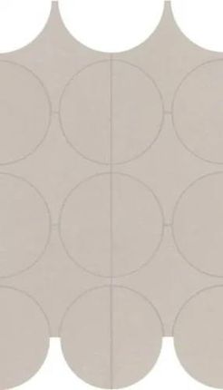 Marazzi Cementum Sand Mosaico Cerchi 23,8x41,4 M9Y0