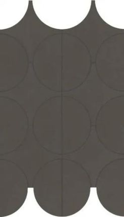 Marazzi Cementum Carbon Mosaico Cerchi 23,8x41,4 M9Y4
