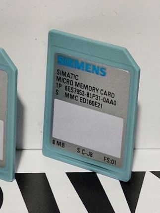 Siemens Karta Mmc 8Mb, 6Es7 6ES79538LP310AA0