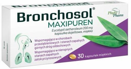 Phytopharm Bronchosol Maxipuren 30kaps